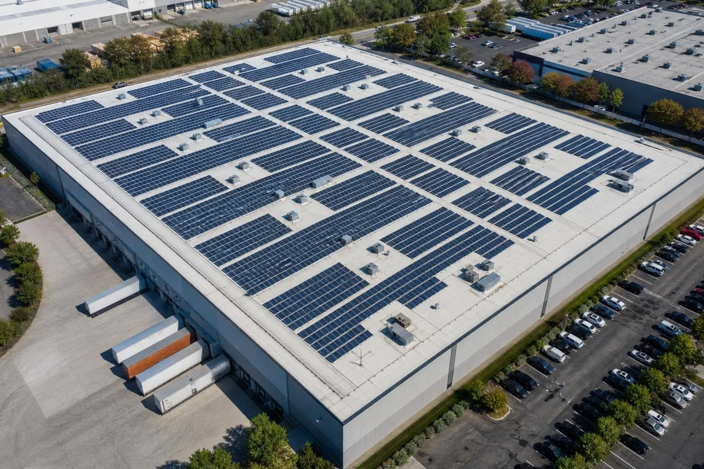 Commercial rooftop solar